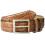 Greg Norman Men's Croco Print Leather Belt 9