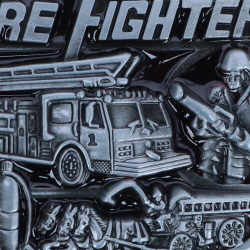 CTM Men's Firefighter Belt Buckle 2