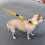 Actiaspet Neoprene Padded Collar Yellow Medium 4