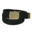 CTM Cotton Adjustable Belt with Brass Buckle 2