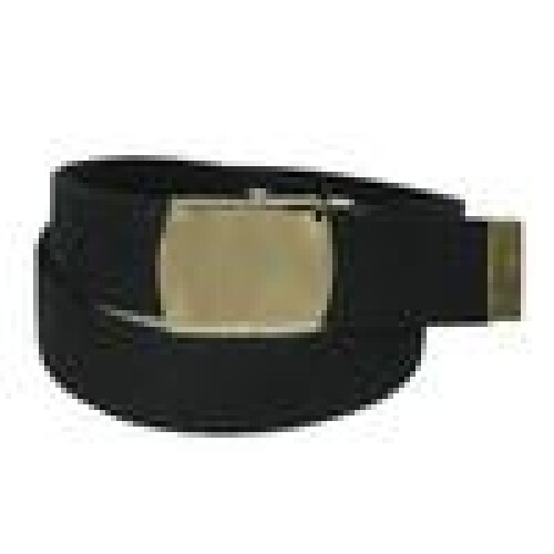 CTM Cotton Adjustable Belt with Brass Buckle 1