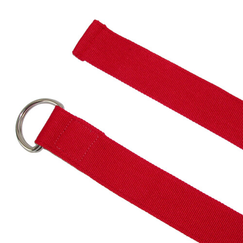 CTM Canvas Web Belt with D Ring Buckle 1