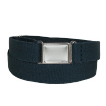 CTM Elastic Belt with Magnetic No Show Flat Buckle Adjustable to 42"