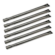 CHARLES BENTLEY Gas BBQ Replacement Burner Set of 6 Stainless Steel Compatible with BBQGAS05 Even Heat Distribution Corrosion Resistant 404mm