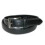 CTM Men's Leather 28.5 mm Basic Dress Belt with Silver Buckle 9