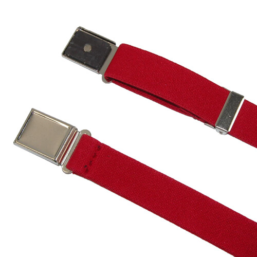 CTM Plus Size Elastic Belt with Magnetic No Show Flat Buckle 1