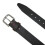 CTM Men's Leather Removable Buckle Bridle Belt 3