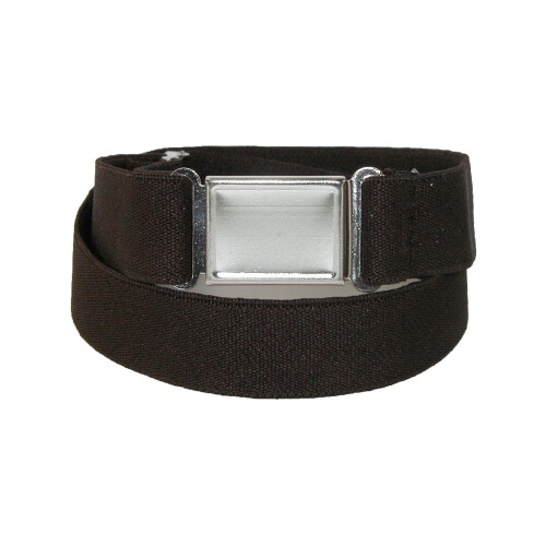 CTM Elastic Belt with Magnetic No Show Flat Buckle Adjustable to 42" 2