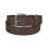 Boston Leather Men's Bark Leather Belt 3