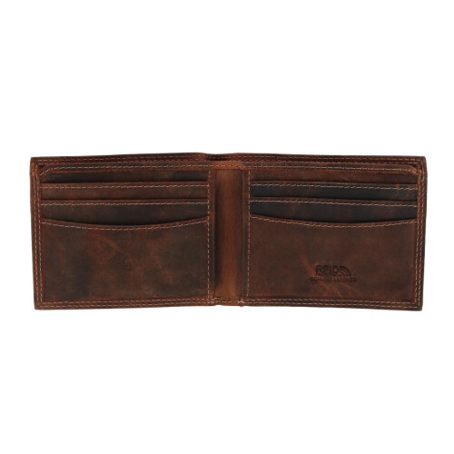 CTM Men's Leather RFID Bifold Wallet 1