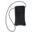 Boston Leather Solid Leather Eyeglass Case with Neck String 4
