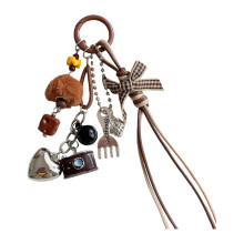 Lightweight Portable Keychain Bag Charm Camera Design Ornament