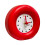Modern Art Quiet Operate Modern Clock for Various Room Home-Red 1