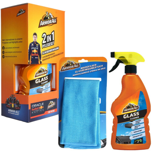 2in1 Scheiben-Reiniger 500ml + Mikrofasertuch 1
