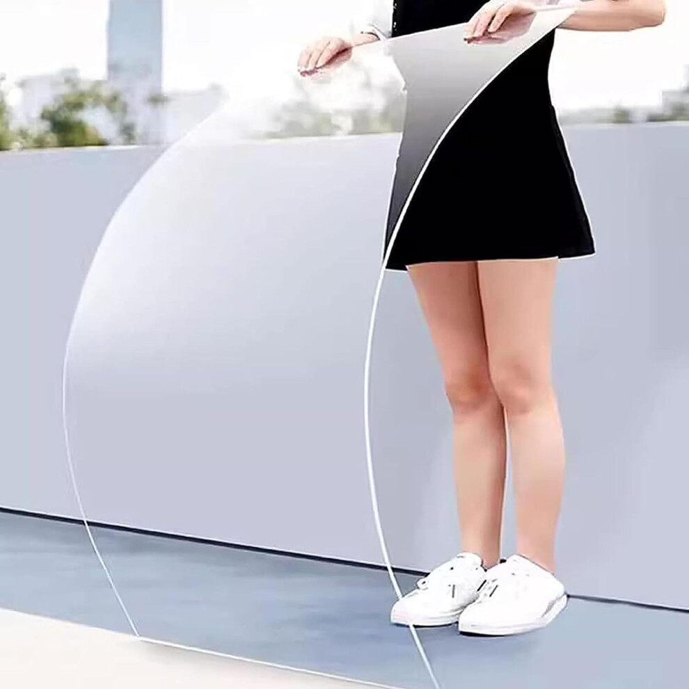 Uv Resistant Polycarbonate Roof Panels 5.9X9.8ft Clear Acrylic Sheets For Greenhouse Carport Awning 9330225279037