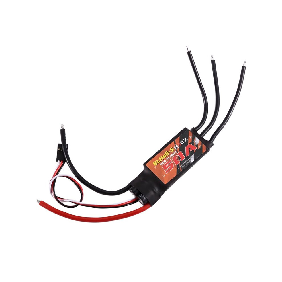 Blheli Rc Brushless Esc 50A Electric Speed Controller For Quadcopter Aircraft Model Fixed Wing Multi-Axis Fpv Rc Drone 6032785959352