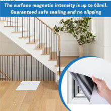 4 Pezzi di Coperture Magnetiche per Bocchette di Ventilazione, Coperture Quadrate per Bocchette di Ventilazione per Pareti e Soffitti di Casa, 30 cm