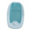 Blue Heart-Shaped Foldable Baby Bath Support Rack 3