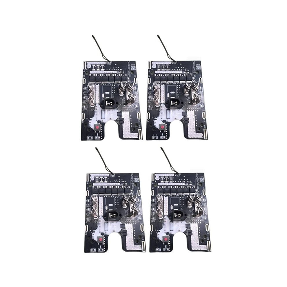 4Pcs For 18650 Battery Protection Board Power Tool 6Mos 21V Lithium Battery Pack Protection Circuit Board Module 4714060011703
