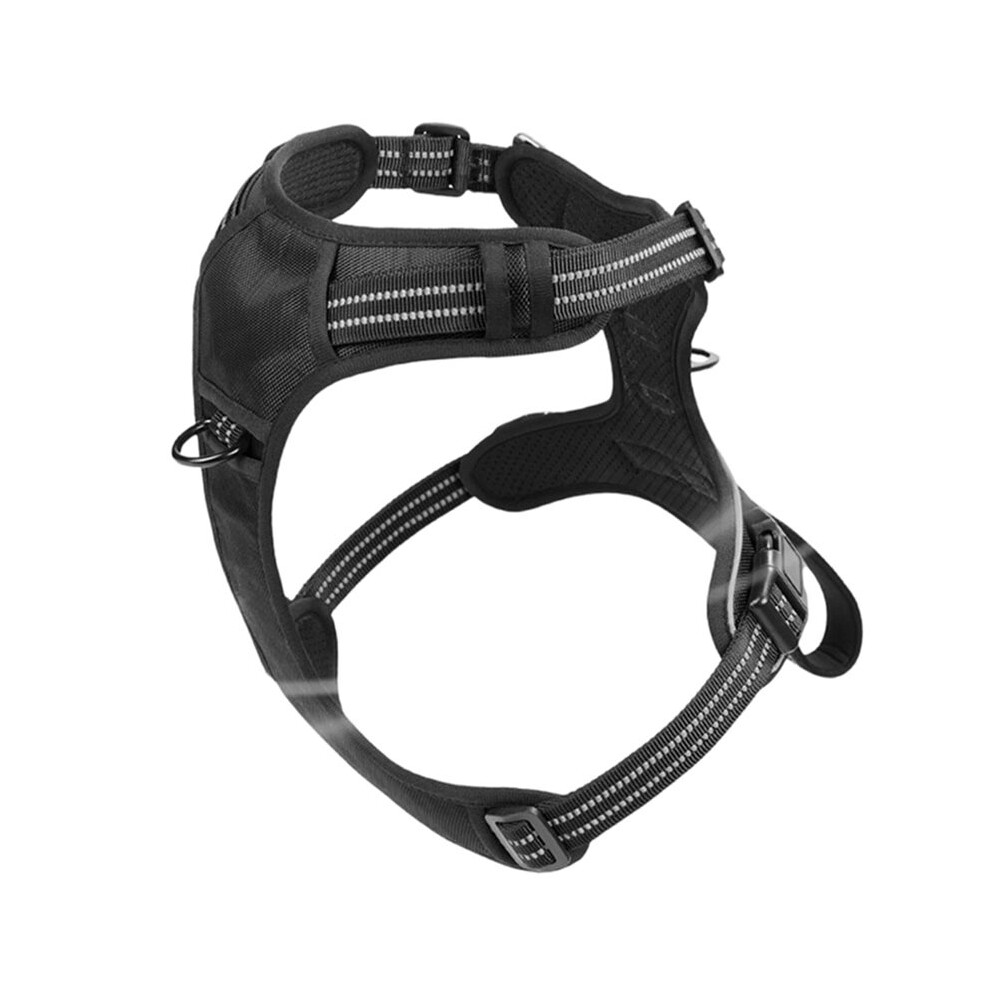 Small Combination Dog Harness No Pull Reflective Pet Dog Chest Harness For Dogs Outdoor Walking L 4713617118650