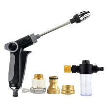 High Pressure Nozzle Adjustable Garden Sprayer Blast Water Connector Light Weight Outdoor Cleaning Tool Car Washing Tool