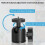 Portable Projector Bracket 360 Rotatable Wall Mount Beamer Holder Universal 1/4 Screw for Most Projector Stand 4