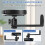 Portable Projector Bracket 360 Rotatable Wall Mount Beamer Holder Universal 1/4 Screw for Most Projector Stand 5