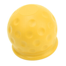 Yellow Hitch Ball Cover Pack 8 50mm