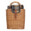 Wicker Oval Ravenstor Fitted Cool Bag Drinks Picnic Basket 5