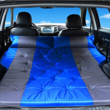 Car Air Mattress for MG HS 2018‑2025 Rear Trunk, Foldable Inflatable Bed with Comfort Sleep Support, Bluegrey