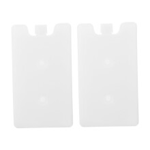 2pcs Reusable Ice Packs for Coolers Long Lasting Leakproof Wear Resistant Freezer Blocks for Food and Drinks