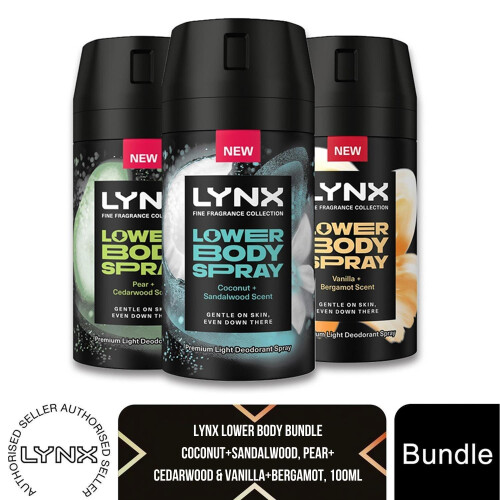 Lynx Lynx Body Bundle Spray Coconut,Pear &Vanilla,100ml