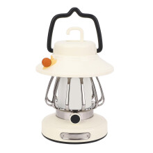 Camping Lantern Rechargeable LED Light with Soft Ambient Glow Cozy Snail Shape for Outdoor and Home Use
