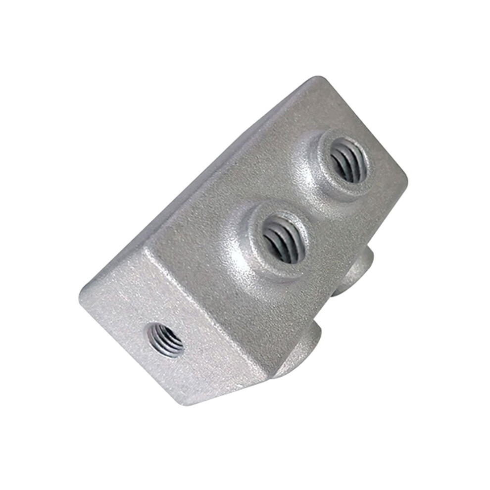 Square Pipe Fixed Joint Storage Rack-20X20 M8pass Through 7627001414709