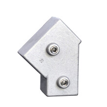 Verbindingsbevestiging van aluminiumlegering met-20x20 45 graden