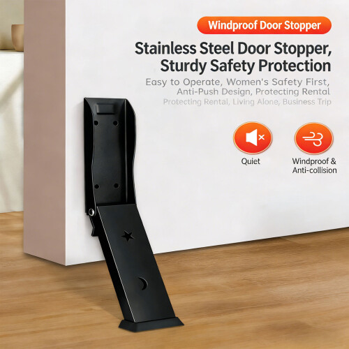 Powerful rustproof Steel Entry Securer With Magnetic-yaheise 2