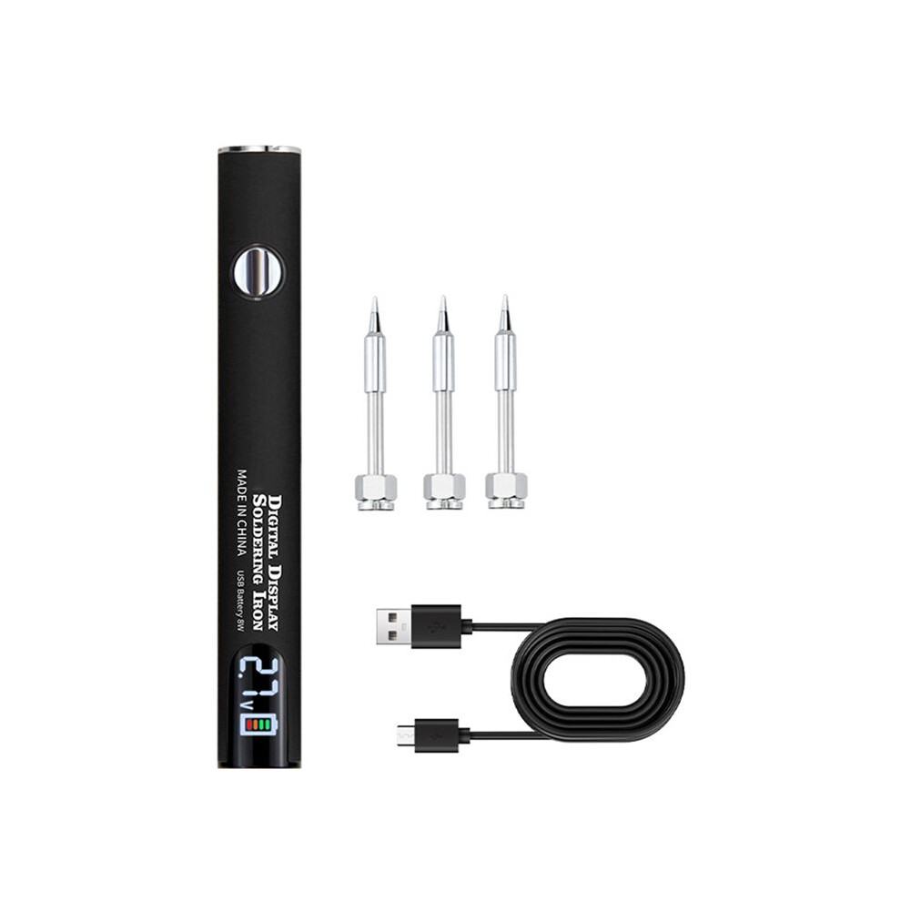 510 Thread Soldering Iron Kit 3 Gear Adjustable Voltage 650Mah Battery Pen Power Pen Welding Tool Kit Pen 4713745084933