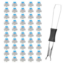 50 PCS Mechanical Keyboard Switches 3 Pin  Clicky Switches Dustproof Keyboard Clicker Keys Replacement