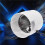 Rohrventilator 110 mm, Abluftventilator mit Filter, 7 W Leistung, Einstellbare Drehzahl, EU-Stecker 4