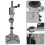Drill Press Stand, Universal Bench Clamp Drill Press Stand Workbench, Adjustable Support Tool for Drilling Workstation 3