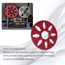 1/4 10.5 Inch Empty Tape Reel Aluminum Alloy Reel Tape Recorder Accessories Empty Disc Opening Machine Parts for Nab B