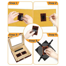 313Pcs Trading Card Cleaning Kit,Card Grading Flattening Kit for Collectors Collectible,Card Restoration Repair Fix Kit