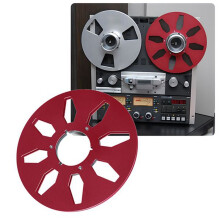 1/4 10.5 Inch Empty Tape Reel Aluminum Alloy Reel Tape Recorder Accessories Empty Disc Opening Machine Parts for Nab A