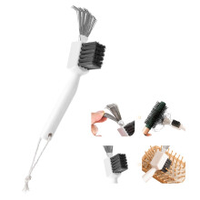 Double Action Hair Brush Cleaner Tool-2 is ideal for the use of metal wire comb and rakke, home and living room