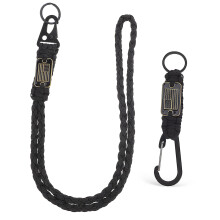 Phone Wrist Lanyard with Comfortable Braided Design and Quick Clip, Ideal for ID Badge or Outdoor Use