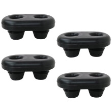 4 Pcs NonSlip Rubber Cooler Replacement Feet for YETI and RTIC Tundra Series 24–145qt Durable Grip