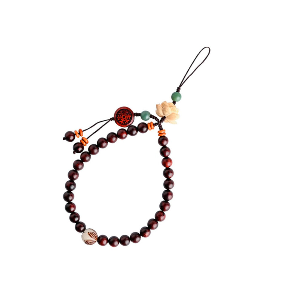 Chinese Style Beaded Phone Wrist Strap, Antilost Handheld Lanyard For Mobile Phones, Elegant Design 9330225282501