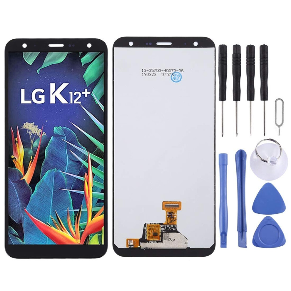 Lcd Screen Replacement And Digitizer Full Assembly For Lg K12 K12+ K40 Parts Black 9330225513797