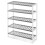 KEPLIN 5 Tier Natural Bamboo Shoe Rack Easy Assembly, Grey and White 1