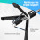 Bluetooth Selfie Stick Tripod with Wireless Remote, Extendable Adjustable Stand for iPhone and Android Smartphones Black 3